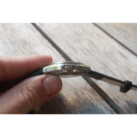 Vintage 1974 Citizen Automatic Mens Silver Watch W/daydate & Patina accents - Picture 4 of 8